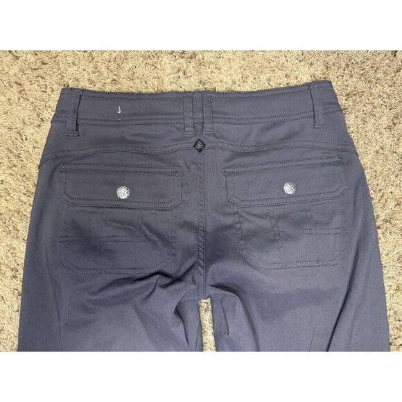 PRANA Halle Pant Gray Roll Up Convertible Straight Hiking Outdoor Sz 2 (29x31) - Picture 12 of 13